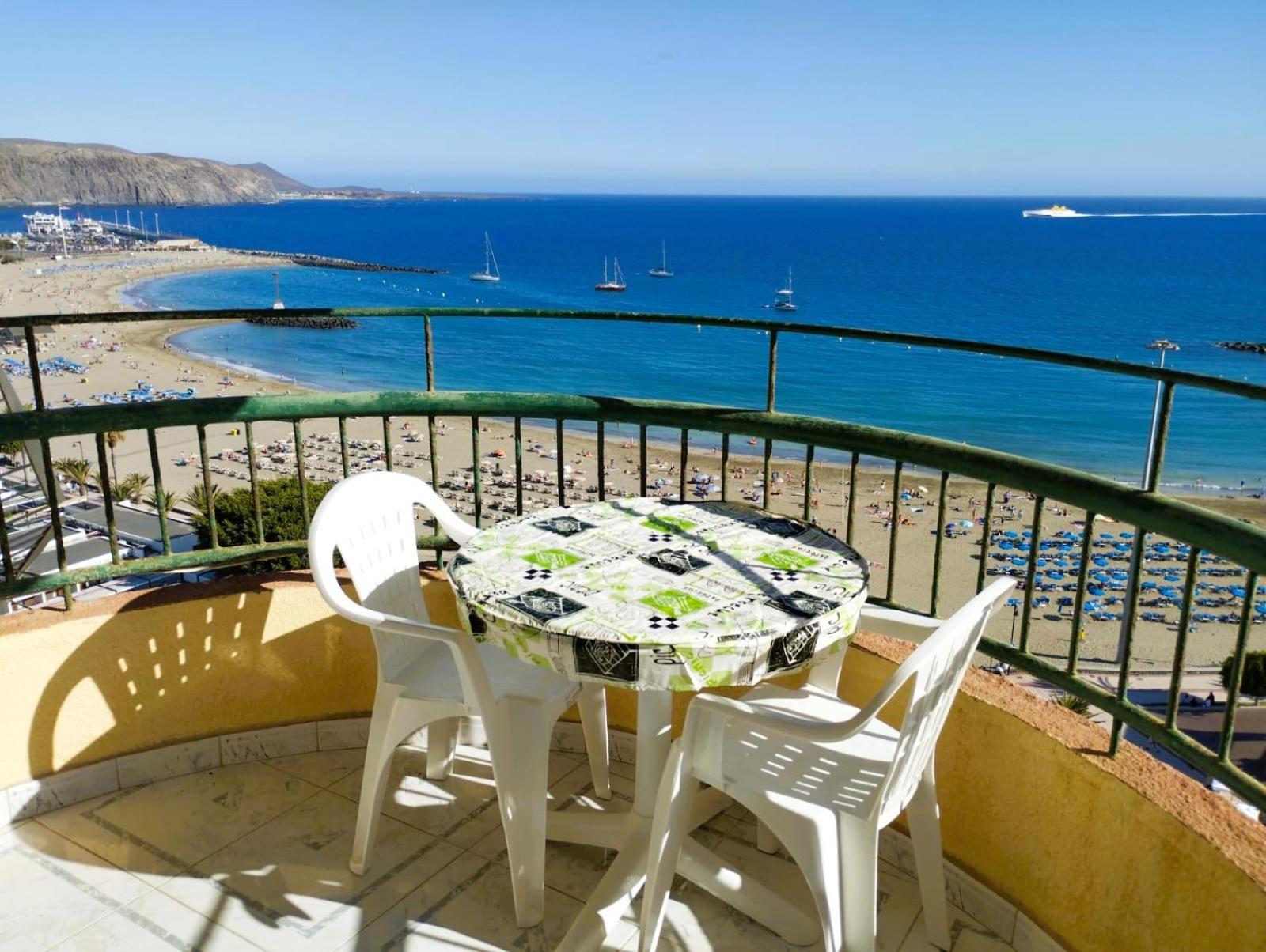 Frontal Ocean View Torres Del Sol Leilighet Los Cristianos  Eksteriør bilde